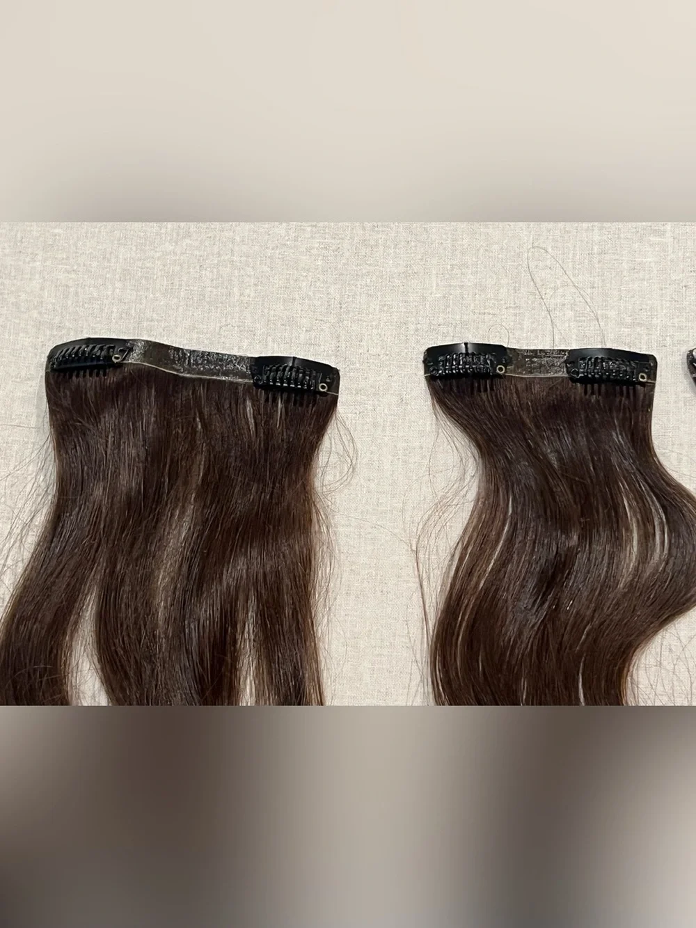 Barely Xtensions Ultra Seamless Hair Extensions Dark Brown 18
